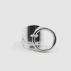 bague shackle en argent de réemploi